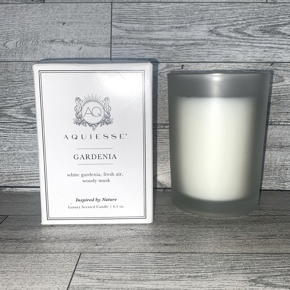 Aquiesse Gardenia Luxury Scented Candle 6.5 oz.